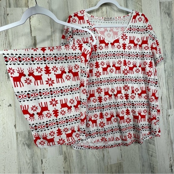 Other - Women's Pajama Sets Cotton Sleepwear Tops w Capri Pants Cute Pjs by‎ Enjoynight